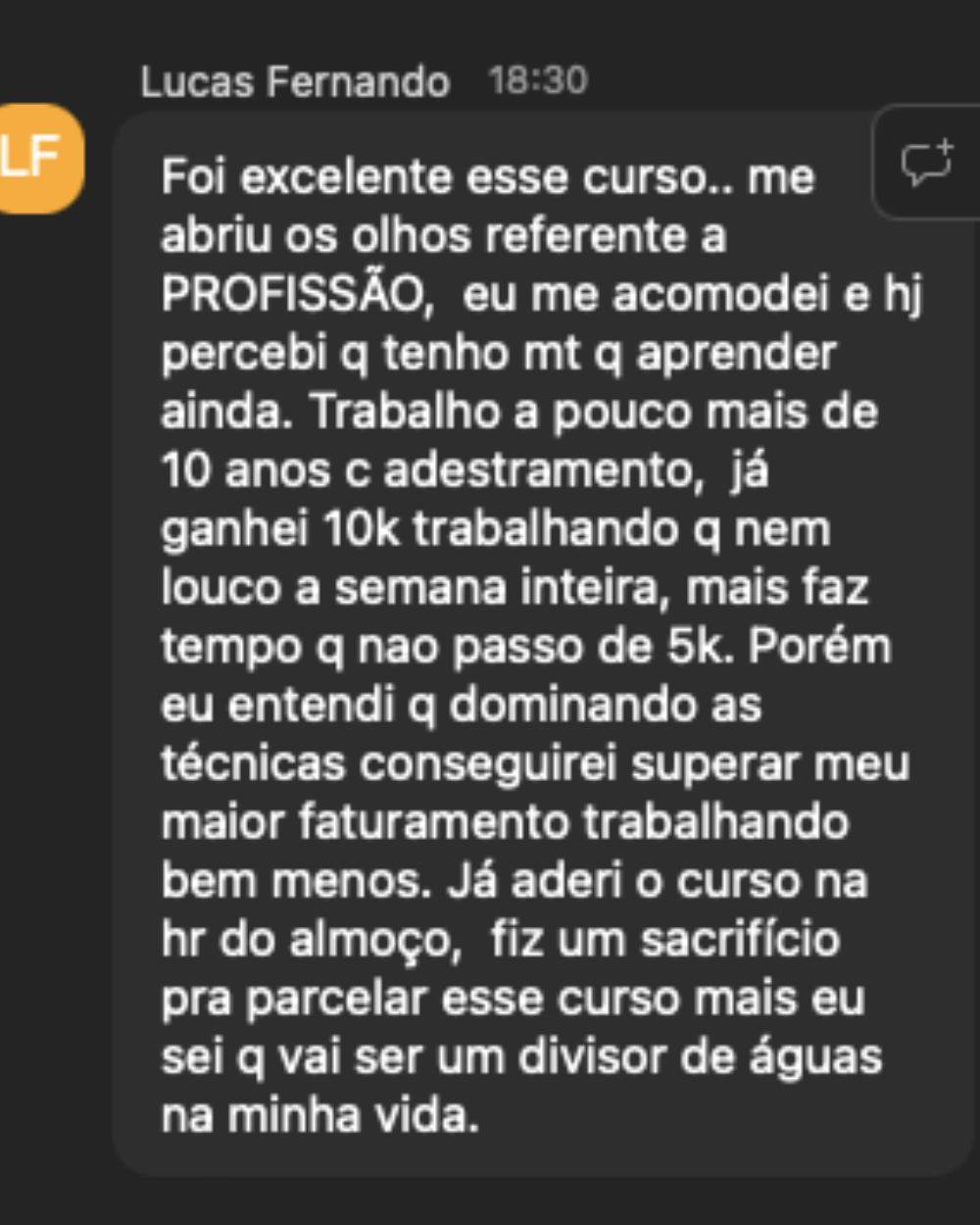 Depoimento 1